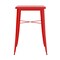 Merrick Lane Retta Patio Dining Table with Metal Frame and Square Top